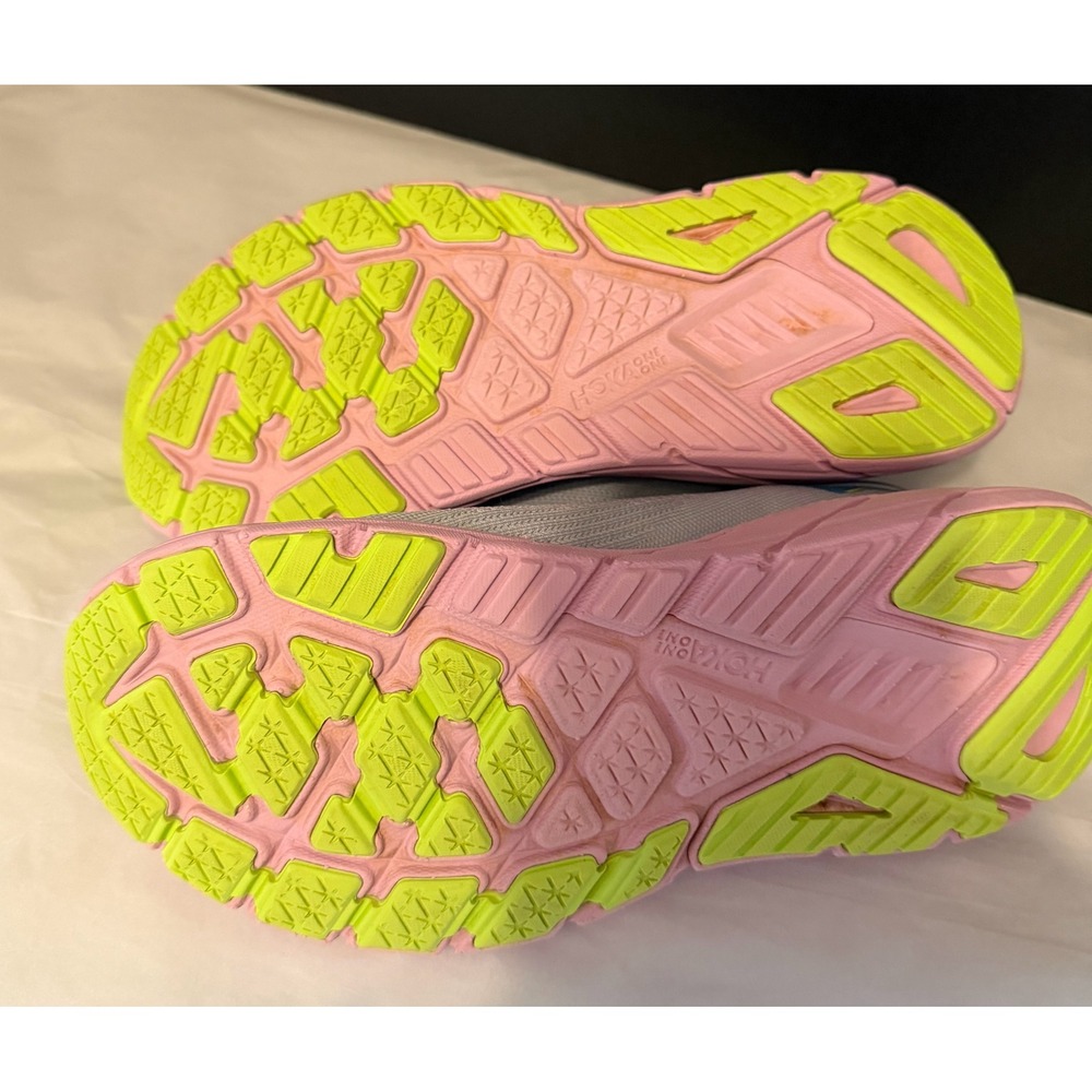 Hoka Arahi 7 Running Shoes Womens 8 Gray Pink Stability Sneakers 1147851 GLP - Picture 5 of 7